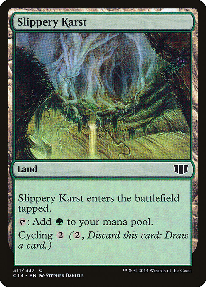 Slippery Karst [Commander 2014] | Rock City Comics