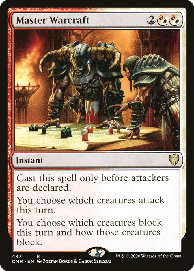 Master Warcraft [Commander Legends] | Rock City Comics