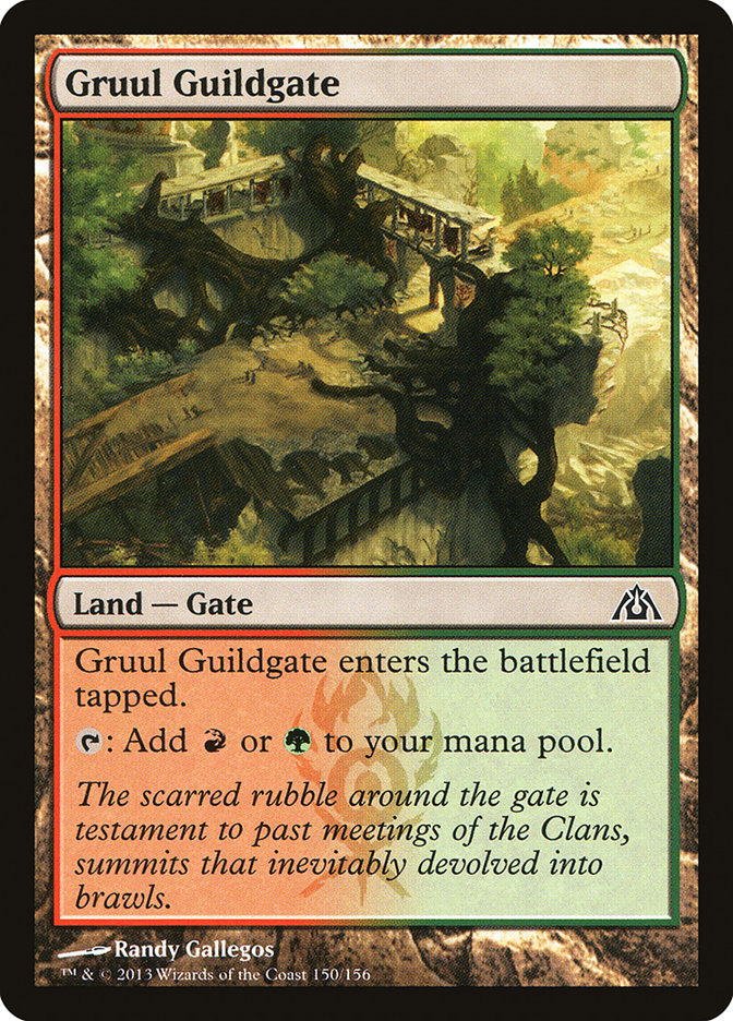 Gruul Guildgate [Dragon's Maze] | Rock City Comics