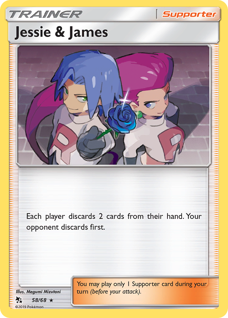 Jessie & James (58/68) [Sun & Moon: Hidden Fates] | Rock City Comics