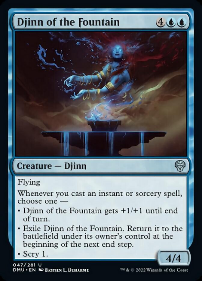 Djinn of the Fountain [Dominaria United] | Rock City Comics