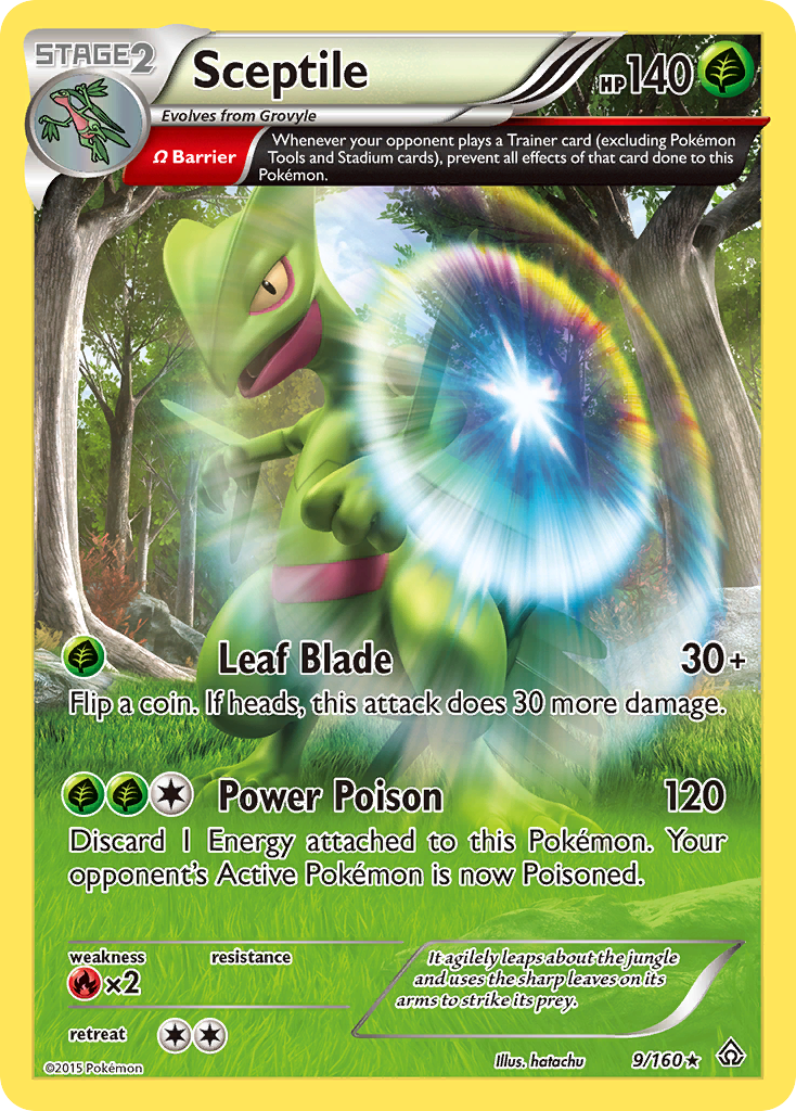 Sceptile (9/160) [XY: Primal Clash] | Rock City Comics