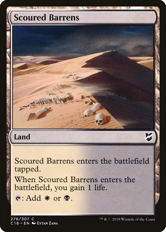 Scoured Barrens [Commander 2018] | Rock City Comics