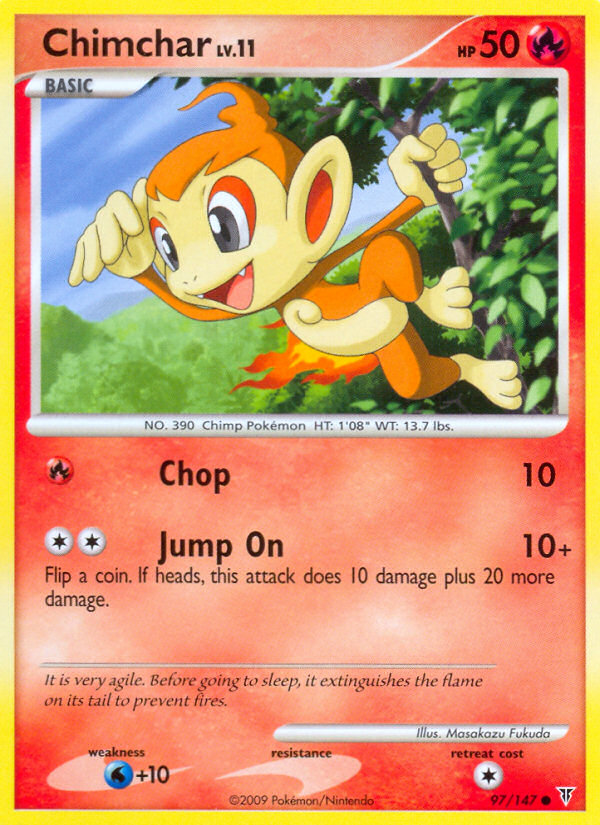 Chimchar (97/147) [Platinum: Supreme Victors] | Rock City Comics