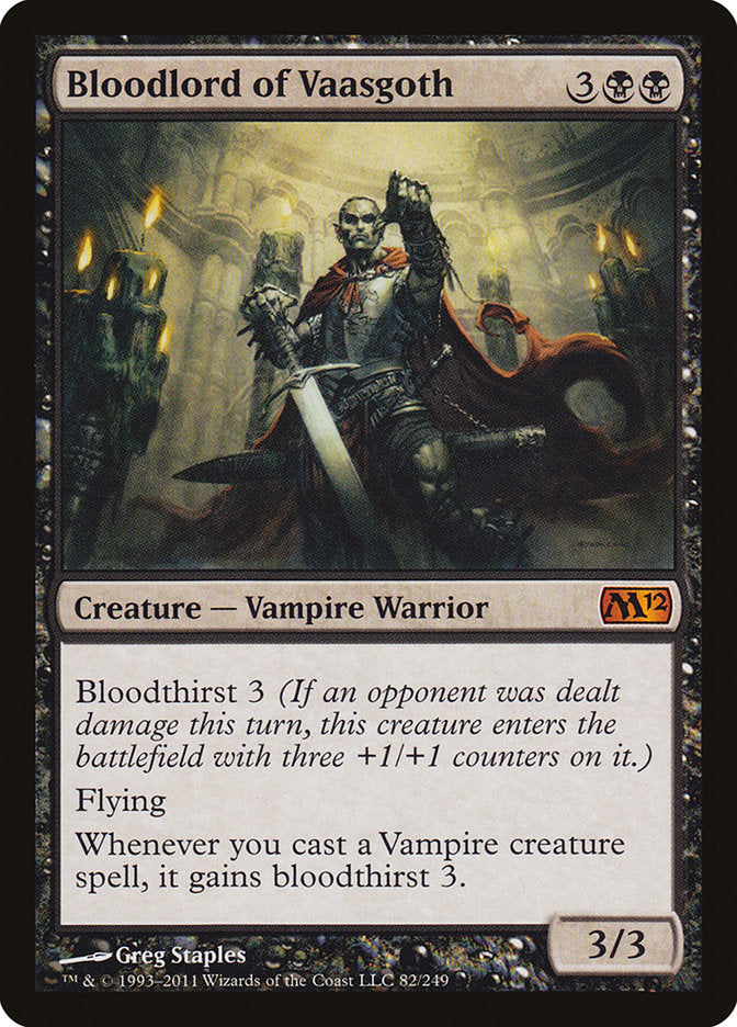 Bloodlord of Vaasgoth [Magic 2012] | Rock City Comics