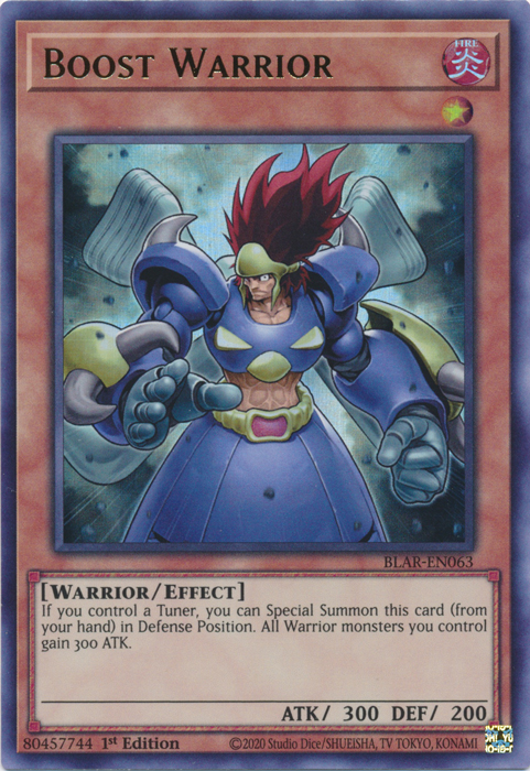 Boost Warrior [BLAR-EN063] Ultra Rare | Rock City Comics