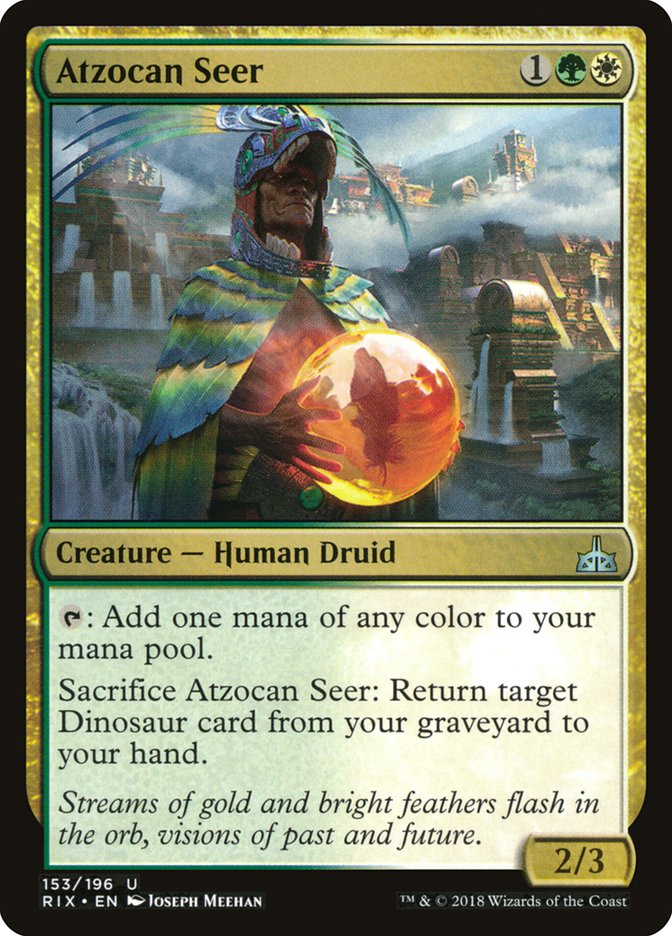 Atzocan Seer [Rivals of Ixalan] | Rock City Comics