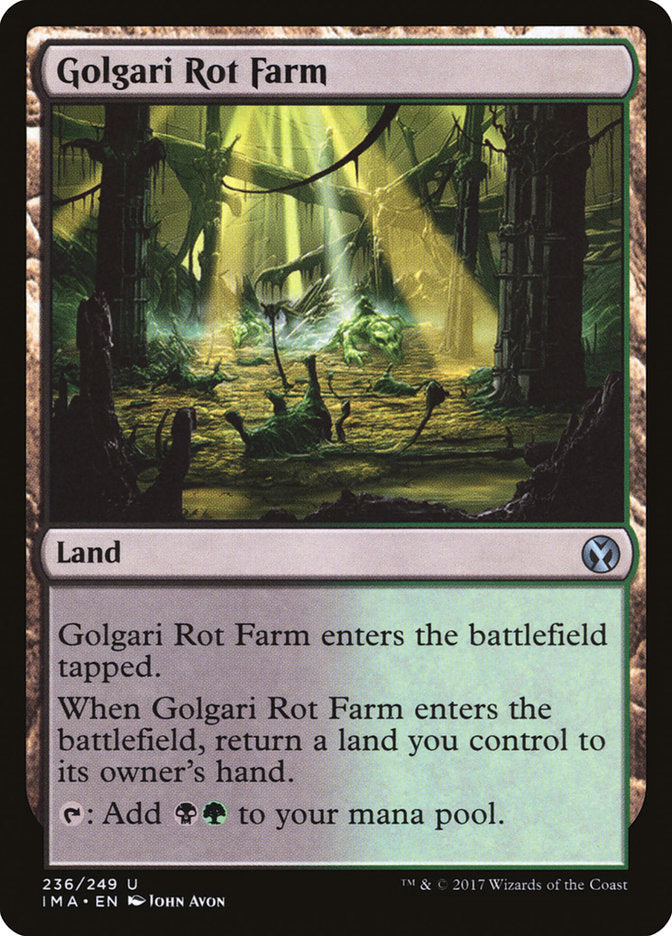 Golgari Rot Farm [Iconic Masters] | Rock City Comics