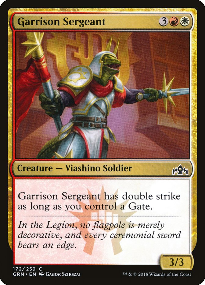 Garrison Sergeant [Guilds of Ravnica] | Rock City Comics