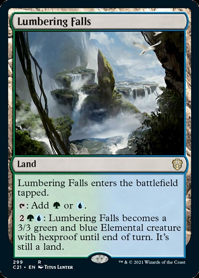 Lumbering Falls [Commander 2021] | Rock City Comics