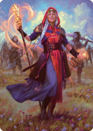 Jaya, Fiery Negotiator Art Card 1 [Dominaria United Art Series] | Rock City Comics