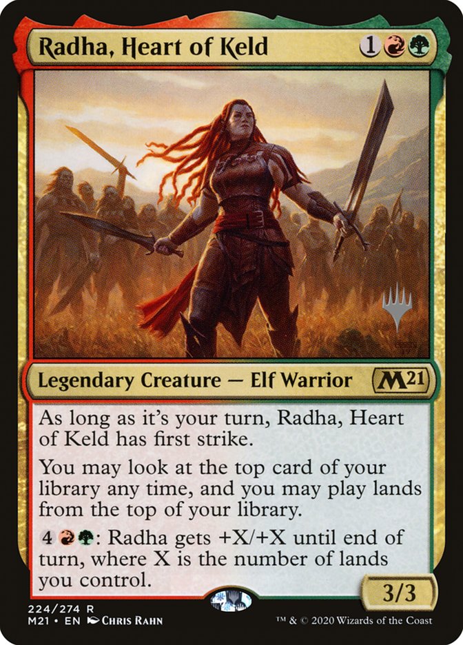 Radha, Heart of Keld (Promo Pack) [Core Set 2021 Promos] | Rock City Comics