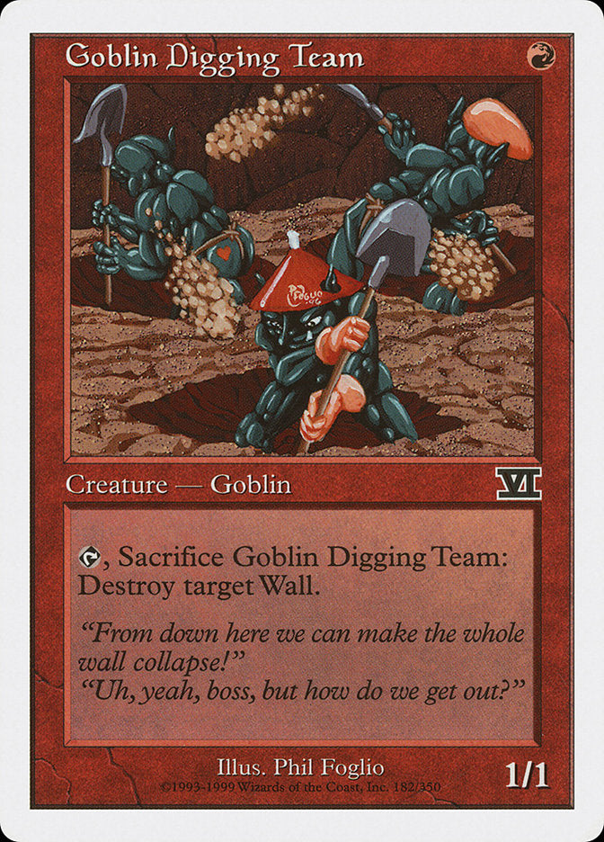 Goblin Digging Team [Classic Sixth Edition] | Rock City Comics