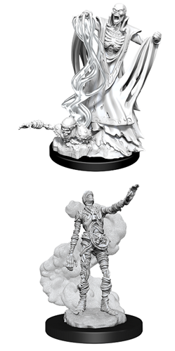 Dungeons & Dragons Nolzur’s Marvelous Miniatures: LICH AND MUMMY LORD | Rock City Comics