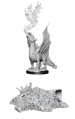 Dungeons & Dragons Nolzur’s Marvelous Miniatures: GOLD DRAGON WYRMLING | Rock City Comics