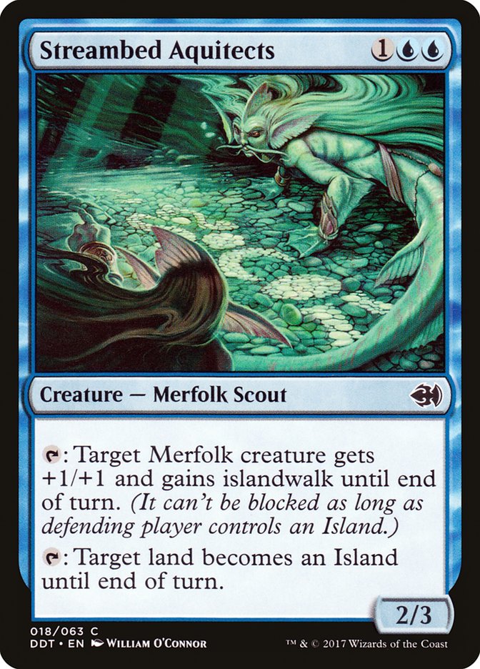 Streambed Aquitects [Duel Decks: Merfolk vs. Goblins] | Rock City Comics