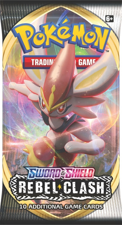 Pokemon Sword & Shield Rebel Clash Booster Pack | Rock City Comics