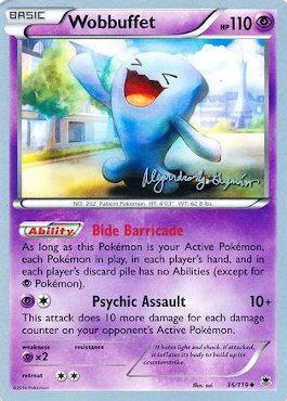 Wobbuffet (36/119) (Primal Groudon - Alejandro Ng-Guzman) [World Championships 2015] | Rock City Comics