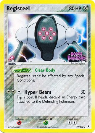 Registeel (29/110) (Stamped) [EX: Holon Phantoms] | Rock City Comics