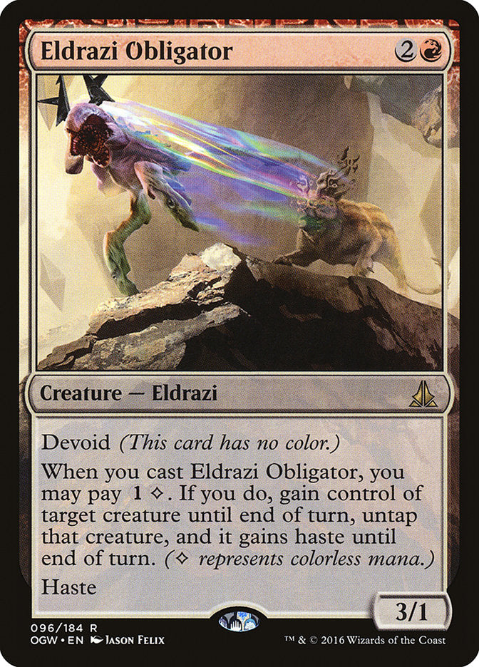 Eldrazi Obligator [Oath of the Gatewatch] | Rock City Comics