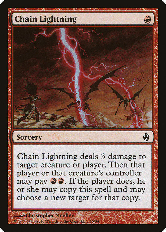 Chain Lightning [Premium Deck Series: Fire and Lightning] | Rock City Comics