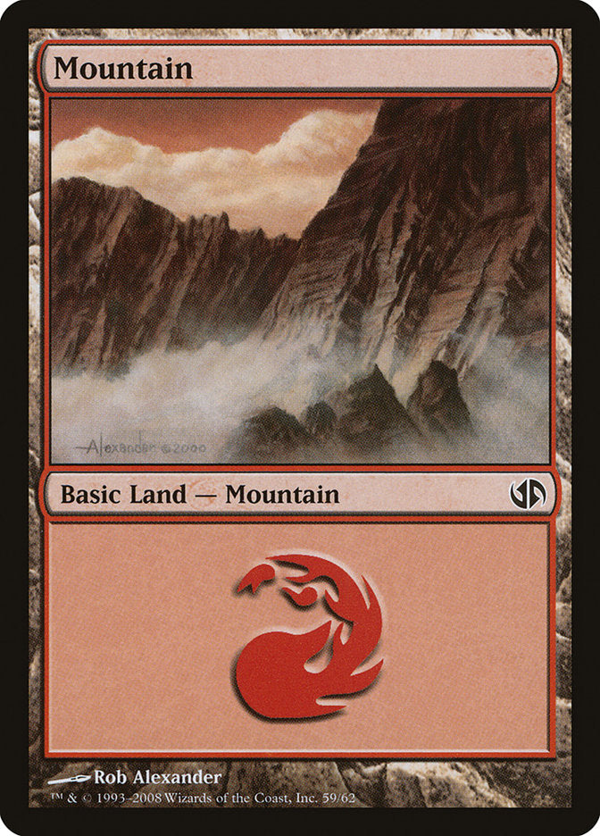 Mountain (59) [Duel Decks: Jace vs. Chandra] | Rock City Comics