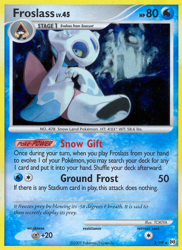 Froslass (2/99) [Platinum: Arceus] | Rock City Comics