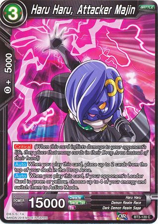 Haru Haru, Attacker Majin [BT3-120] | Rock City Comics