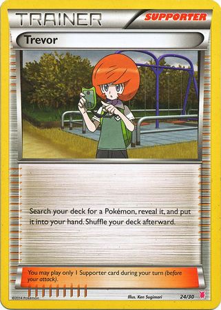 Trevor (24/30) [XY: Trainer Kit 1 - Wigglytuff] | Rock City Comics