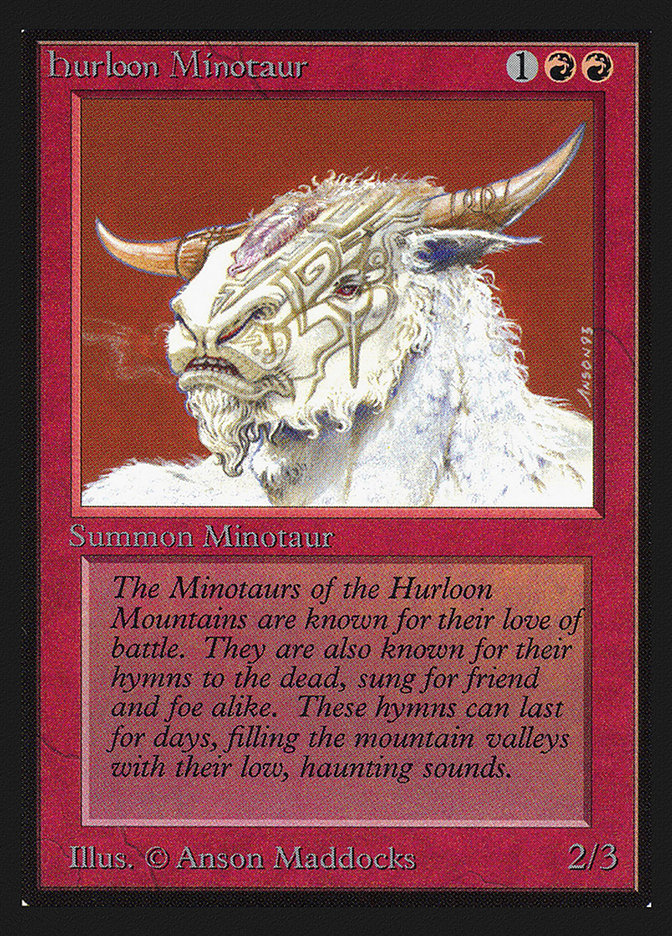 Hurloon Minotaur [Collectors’ Edition] | Rock City Comics