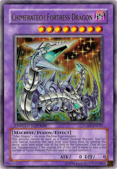 Chimeratech Fortress Dragon [JUMP-EN031] Ultra Rare | Rock City Comics