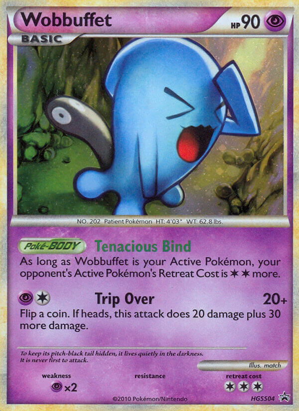 Wobbuffet (HGSS04) [HeartGold & SoulSilver: Black Star Promos] | Rock City Comics