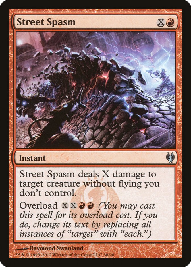 Street Spasm [Duel Decks: Izzet vs. Golgari] | Rock City Comics