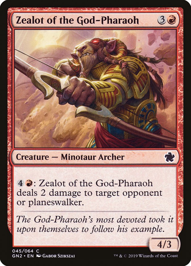 Zealot of the God-Pharaoh [Game Night 2019] | Rock City Comics