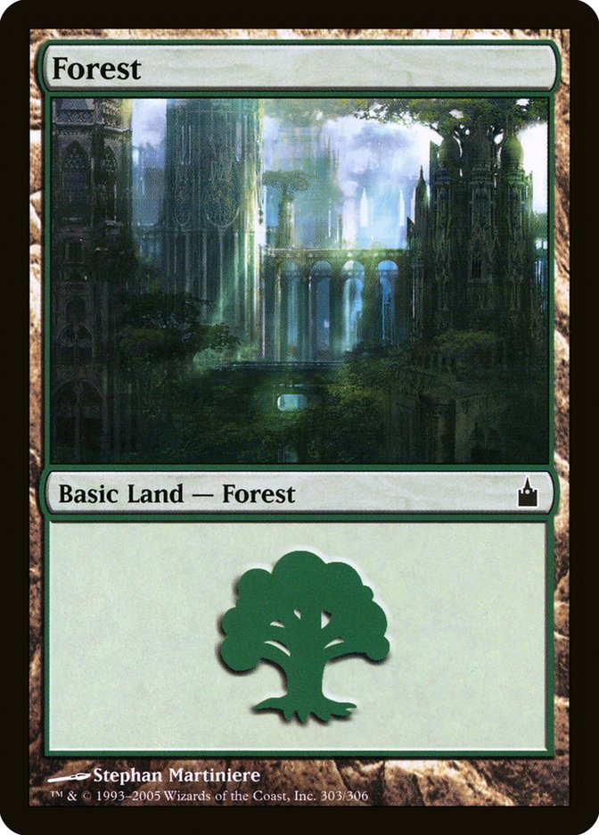 Forest (303) [Ravnica: City of Guilds] | Rock City Comics