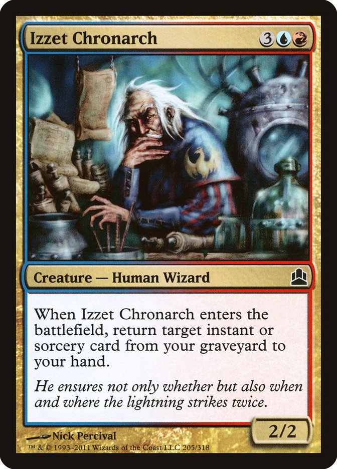 Izzet Chronarch [Commander 2011] | Rock City Comics