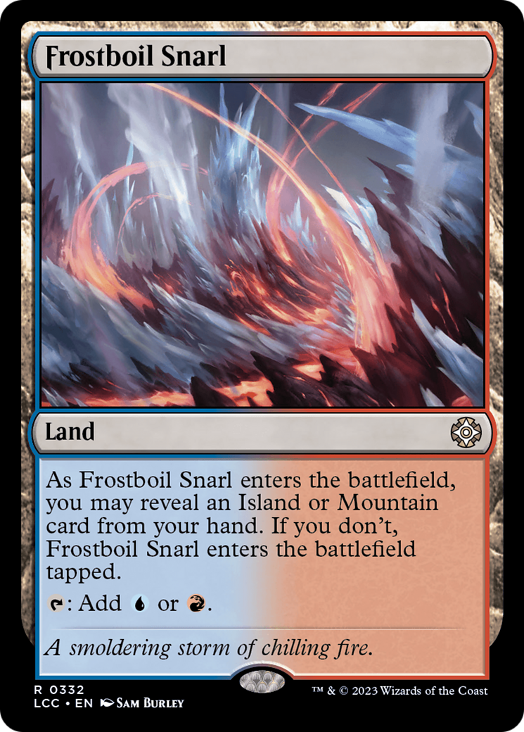 Frostboil Snarl [The Lost Caverns of Ixalan Commander] | Rock City Comics