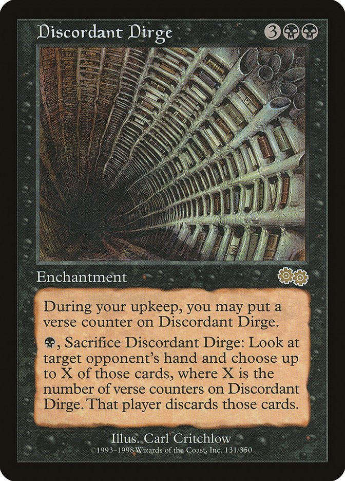 Discordant Dirge [Urza's Saga] | Rock City Comics