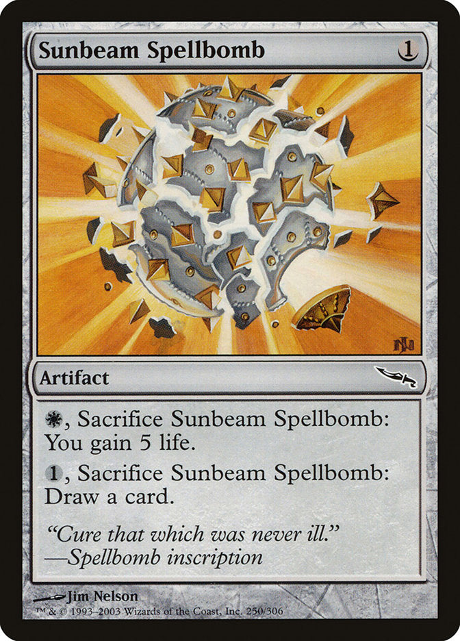Sunbeam Spellbomb [Mirrodin] | Rock City Comics