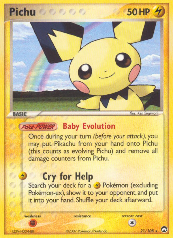 Pichu (21/108) [EX: Power Keepers] | Rock City Comics