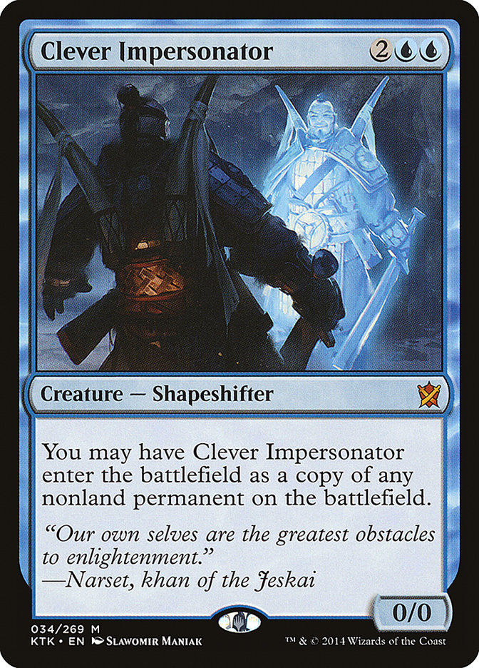 Clever Impersonator [Khans of Tarkir] | Rock City Comics