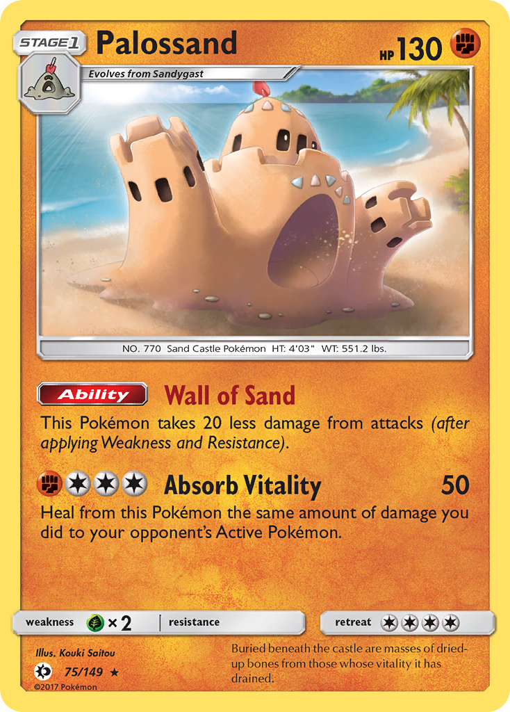 Palossand (75/149) [Sun & Moon: Base Set] | Rock City Comics