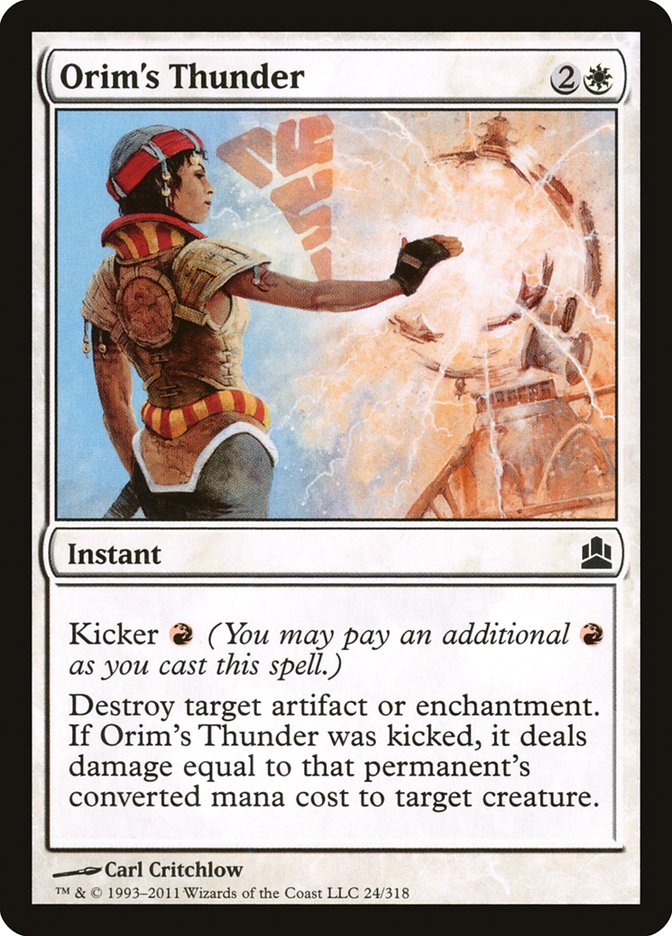 Orim's Thunder [Commander 2011] | Rock City Comics