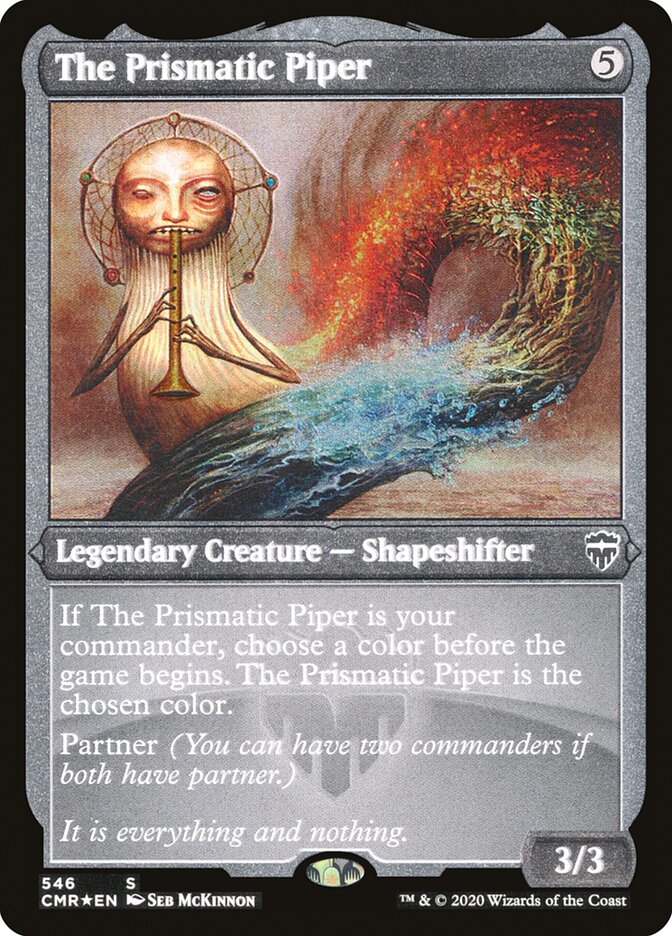 The Prismatic Piper (Etched) [Commander Legends] | Rock City Comics