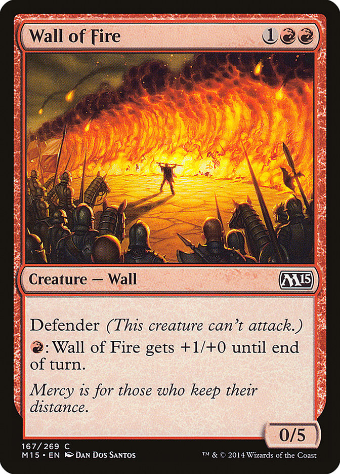 Wall of Fire [Magic 2015] | Rock City Comics