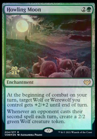 Howling Moon [Innistrad: Crimson Vow Prerelease Promos] | Rock City Comics