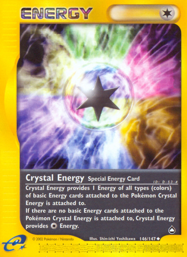 Crystal Energy (146/147) [Aquapolis] | Rock City Comics