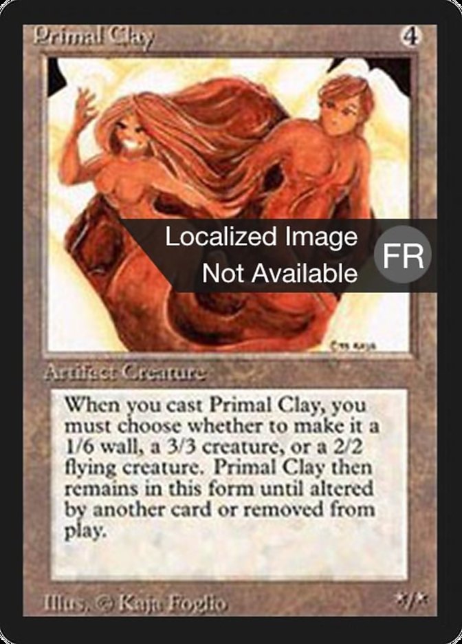 Primal Clay [Foreign Black Border] | Rock City Comics