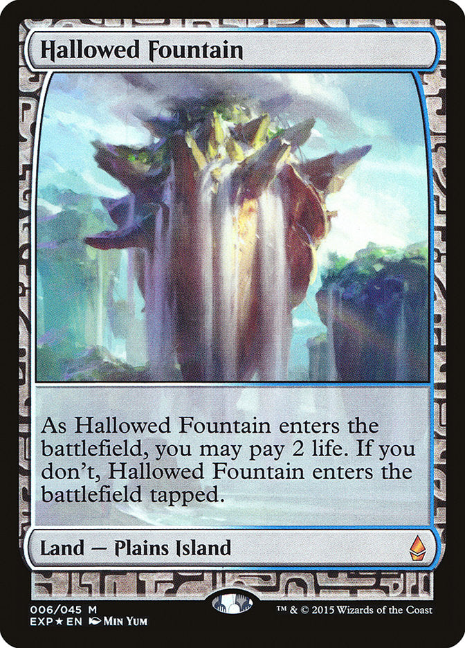 Hallowed Fountain [Zendikar Expeditions] | Rock City Comics