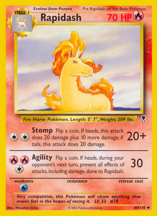 Rapidash (60/110) [Legendary Collection] | Rock City Comics